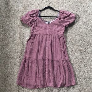 Wild Fable Polka Dot Babydoll Mini Dress